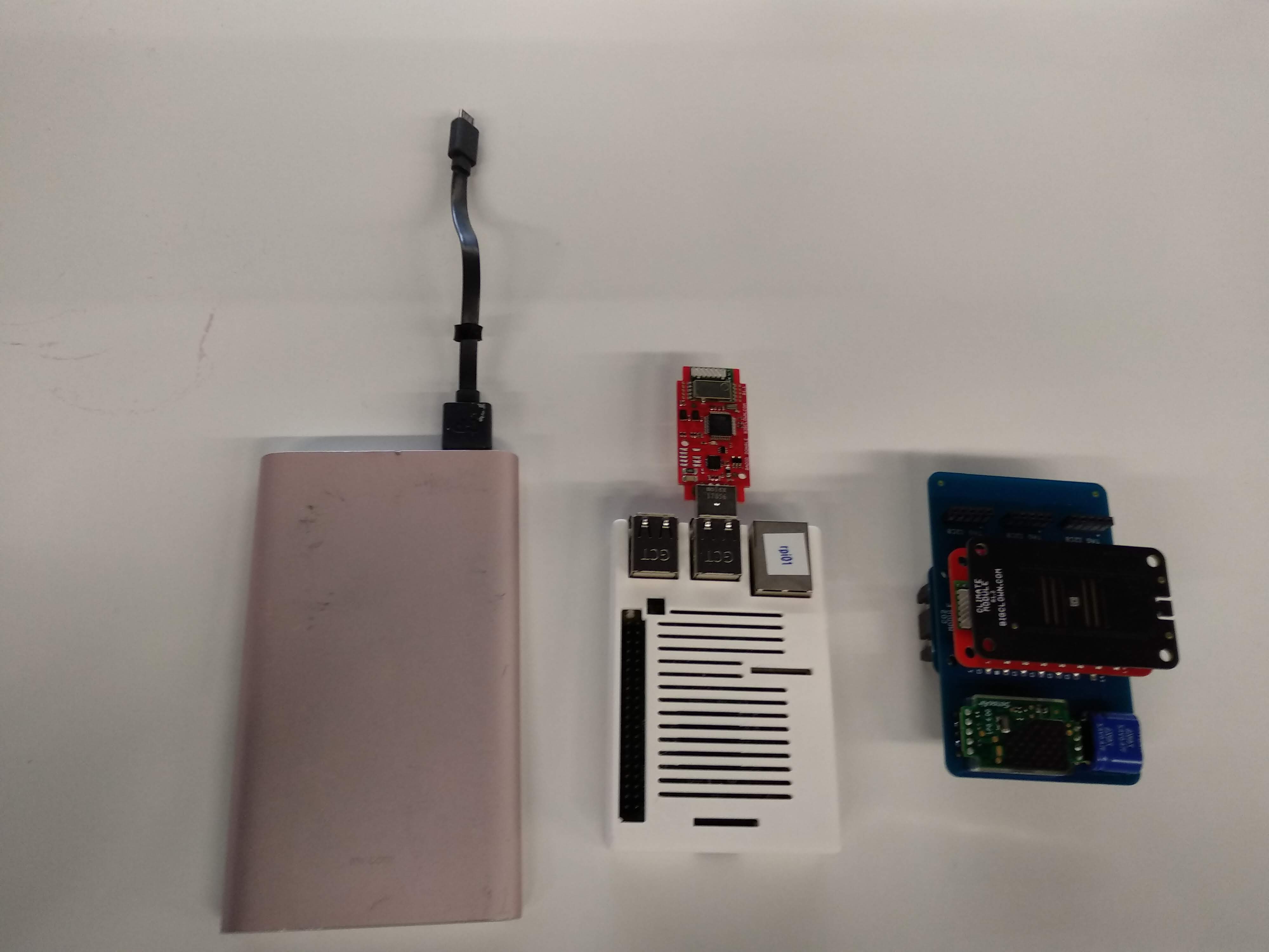 hardware we used